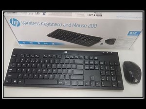 HP Wireless Keyboard and Mouse 200 Review | Best Wireless Keyboard and Mouse
