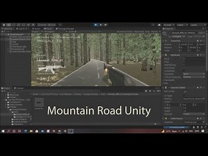 Mountain Road. How To Make Mountain Road In Unity Engine...Quick And Easy Mountain Road In Unity.