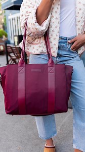 We’re Berry obsessed with our new Daily Tote colours. | Poppy & Peonies