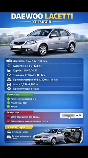 Daewoo Lacetti #automobile #daewoo-lacetti