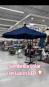 ⛱️💡¡Vas a querer una… créeme! 💡⛱️ Este espectáculo de sombrilla viene con Luces LED integradas y lo mejor es que no necesitas baterías ni electricidad… porque es solar☀️. Viene en los siguientes colores: Verde, Azúl, Rojo y Royal… y la consigues en las siguientes tiendas Me Salvé: -Aguadilla - Plaza Ferram -Aibonito - Plaza Las Flores Shopping Center -Añasco - Añasco Shopping -Arecibo - Arecibo Plaza Shopping Center -Barceloneta - Puerto Rico Premium Outlets -Bayamón - Cantón Mall -Bayamón - C