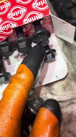 New elring cylinder head bolts