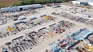 Our Toronto auction starts tomorrow (Sep 22)! Check out this amazing bird's eye view of the 4400 items - including 400 trucks! Don't miss out! http://ow.ly/9OtH50BwVVA | Ritchie Bros.