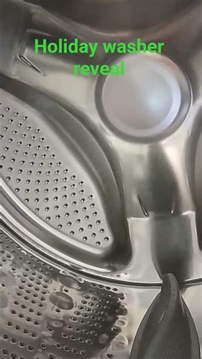 Holiday washer reveal