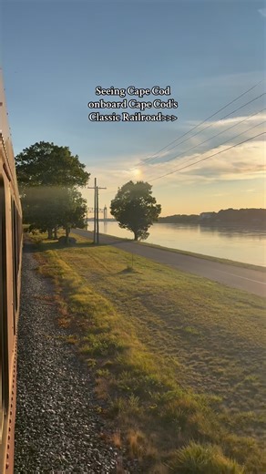 Cape Cod is already gorgeous and it’s especially pretty onboard the Cape Cod Central railroad…🤩🌊🌅🏖️🚂 #capecodcentralrailroad #capecod #thingstodoincapecod #railroad #capecodmassachusetts | Cape Cod Central Railroad