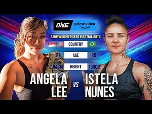 Angela Lee vs. Istela Nunes | Full Fight Replay