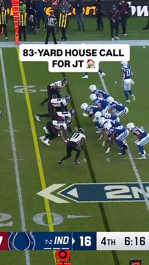 Jonathan Taylor has the longest run of his career with an 83-yard TD 🤯 (via: @nfl) | TSN