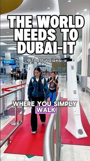 The world needs to DUBAI-IT: gateless, contactless, paperless AI managed passport control at DXB.