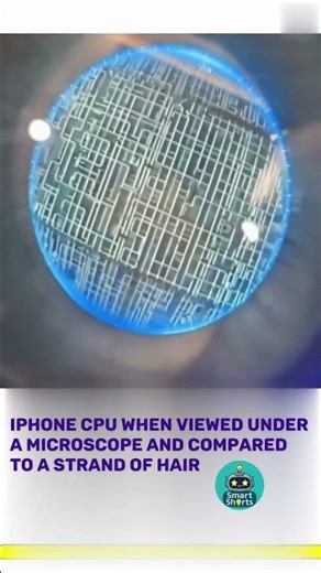 The Insane Engineering of an iPhone's Brain (Microscope View) #technology #shorts