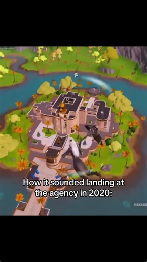 How it sounded landing at the agency in 2020 — Fortnite nostalgia clip