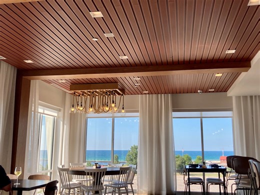 Spectacular Lake Michigan views on the menu at Up North restaurant