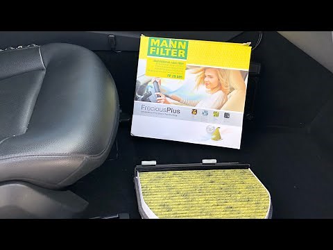 Mercedes W212 | Replace Cabin Air Filter Easy DIY