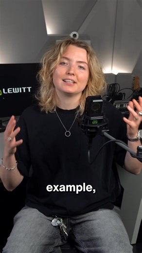 12K views · 130 reactions | Your mic didn’t grow a “-10 dB” switch for nothing...  The PAD switch (-10 dB) lowers your mic’s sensitivity to prevent clipping when capturing high-SPL sources. | LEWITT | Facebook