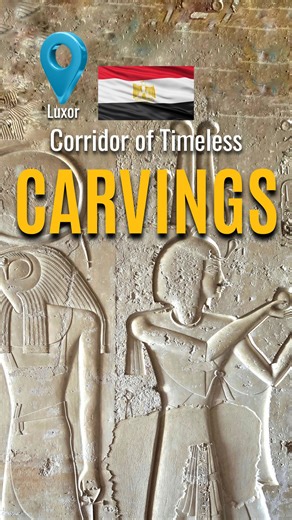 44K views · 1.1K reactions | Walk into the tomb of Pharaoh Seti II — KV15. Though modest in size, its intricate carvings and timeless artistry speak volumes. A king’s short reign, etched in stone forever. ✨ #KV15 #SetiII #ValleyOfTheKings #AncientEgypt #EgyptianArt | Explore with Battuta | Facebook