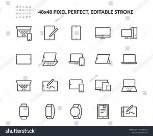2,203 Desktop Computer More Stock Vectors and Vector Art | Shutterstock