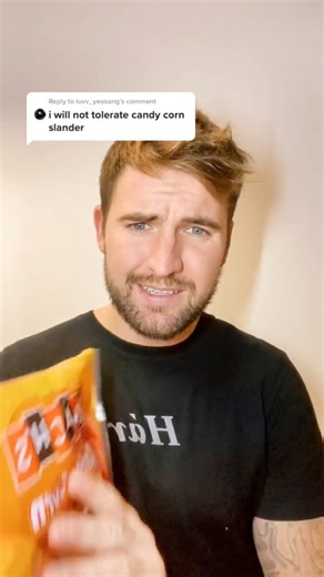 Scotsman trying “Candy Corn” for the first time… #usa #candycorn #tastetest #scottish #foryou | Stateside Bulletin