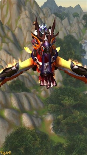 Hippogryph des Flammenschutzes / Flameward Hippogryph #worldofwarcraft #wowmounts #wow #gaming