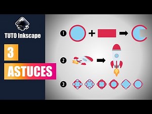 Inkscape tutorial: 3 tips - cutting, transformation, background/outline/marker positions