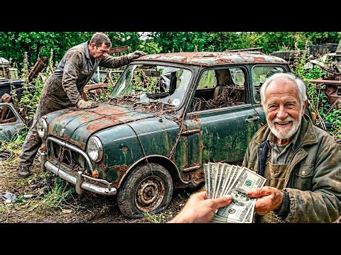 ASMR Car Restoration | 1977 Classic Mini 1000 (Mr. B..) Full Rebuild From Rust to Showroom Classic