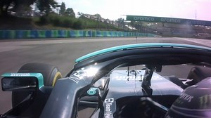 2021 Hungarian GP FP2: Hamilton slides off track after big snap of oversteer