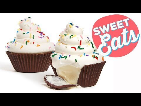 How to Make Ice Cream Cupcakes | Food Network