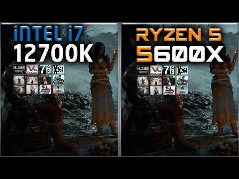Intel i7 12700K vs Ryzen 5 5600X Benchmarks – 15 Tests 🔥