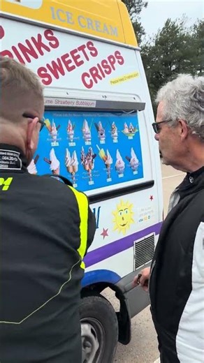 Rob takes his children to the Ice Cream van!
