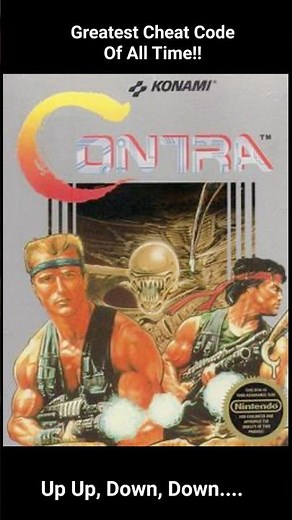 Greatest Cheat Code of All Time! #Contra #VideoGame