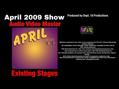 Chuck E. Cheese April 2009 Show (Existing Stages)