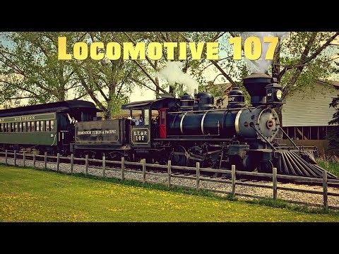 Locomotive 107 | Fort Edmonton Park, Alberta