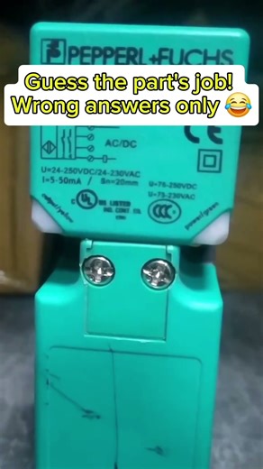 Pepperl+Fuchs NBB20-U1-UU inductive proximity sensor #automobile #electrician #electrical #hvac