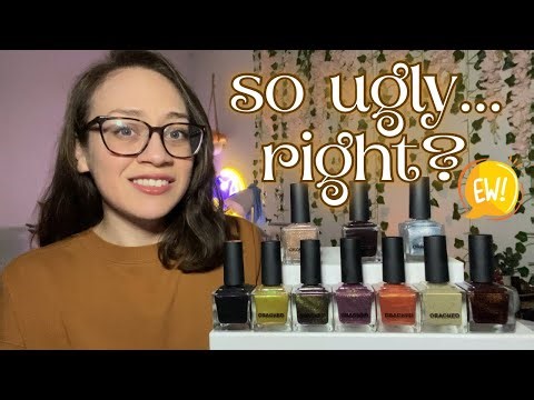 Cracked: Acquired Taste Collection 🍄‍🟫🦠 prugly lovers are eating good with these 🥴 Swatch + Review!