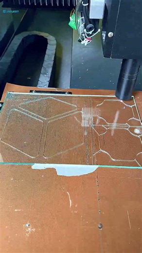 1000*1500mm Optical Glass Electronic Glass laser cutting machine #glass #laser