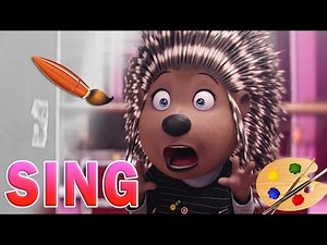 Sing Coloring Pages - Coloring Ash from Sing Movie | Coloring Book for Children