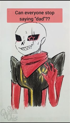 Wine Dad 🍷 #undertaleau #swapfell #swapfellred #fellswap #swapfellgold #utotale #sans #utmv