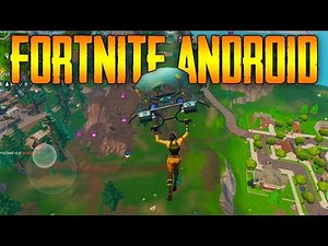 FORTNITE ANDROID GAMEPLAY ON ONEPLUS 6 - HIGH / EPIC GRAPHICS !!!