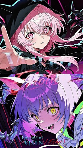 🦇 Veiled Emotion 🦊 No.9 VIXEN × Code:IX ECHO No.9 幻惑者 VIXEN と Code:IX 堕翼の反逆者 ECHO が歌う、 “偽りの愛”と“暴かれた真実”が衝突する宿命の対決曲 「Veiled Emotion」──💔 ネオンに沈むサイバー都市。 高層ビルの屋上。 そこは、二人が最初に出会い、 そして再び刃を向け合うことになる“原点”だった🏙️ “偽りの愛”と“暴かれた真実”が交錯する、 宿命のデュエット楽曲🌒 🎧 フルはYouTubeで プロフィールリンクから📲 #fyp #trending #music #Original #可愛い