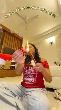 Living Alone Routine After 6PM #minivlog #ytshorts #shorts