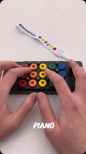 Pocket Music Keyboard with MIDI (25 Bulit-in Instruments) #portablemusic #howtoplaykeyboard #cubyfun #easyplay #musicproducers #birthdaygiftideas #giftforhim #giftformusician | Smarter Objects