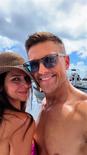 Eric Winter on Instagram: "What a day! 💯 reboot @roselyn_sanchez … nothing like Puerto Rico, family, sun, and @palmrepublicrum 🥃 shout out to @pr_caytrip 🛥️"