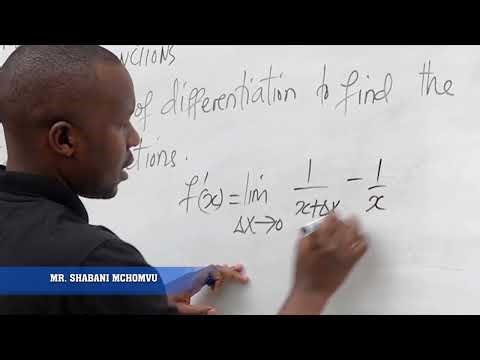 Differentiation Made Easy: Introduction, First Principles & Constants Explained