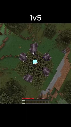 minecraft manhunt 1v5 full netherite armor