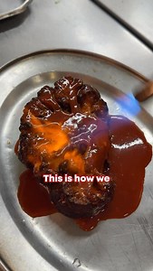 How we turn one of the most underrated vegetables into a Nashville-inspired dish - coated in gochugang sauce and finished with sriracha butter and peanuts 🌶️ | FOWL Restaurant