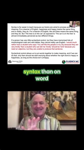 Syntax vs. Word Formation: Building Sentences #shorts