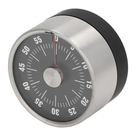 Mechanical Timer,  Kitchen Timer, 60 Minute Countdown Timer Visual Timer For Cooking, Baking, Working, Classroom, Time Management Tool With  Alarm Sound & Stainless Steel Frame - Walmart.ca