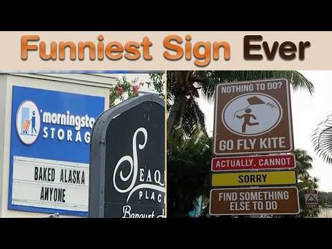 Funniest Sign Ever – This Crazy Sign Fail Will Leave You Laughing In Tears! 😆💯 || Sign Hub