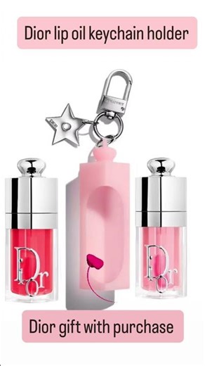 Freebie addict lip glow gift with purchase of 2 lip glow oils #dioraddict #diorbeauty