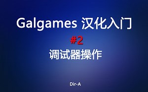 [Gal汉化入门]#2 调试器操作