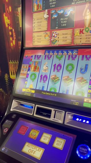Exciting Slot Machine Gameplay with Colorful Symbols