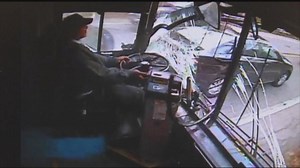 Caught on Camera: Bus Driver Falls Asleep Behind the Wheel